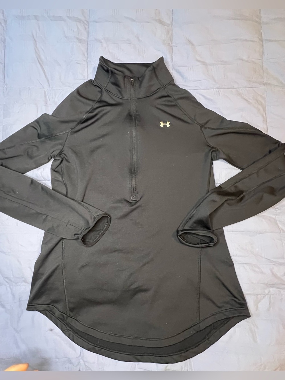 Under Armour Black Half-Zip Performance Top